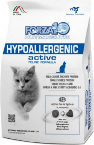 FORZA10 Vétérinaire Active Hypoallergenic pour chat adulte
