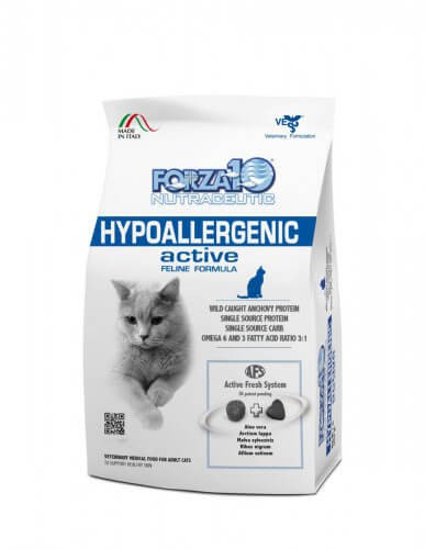 FORZA10 Veterinario Active Hypoallergenic para gato adulto