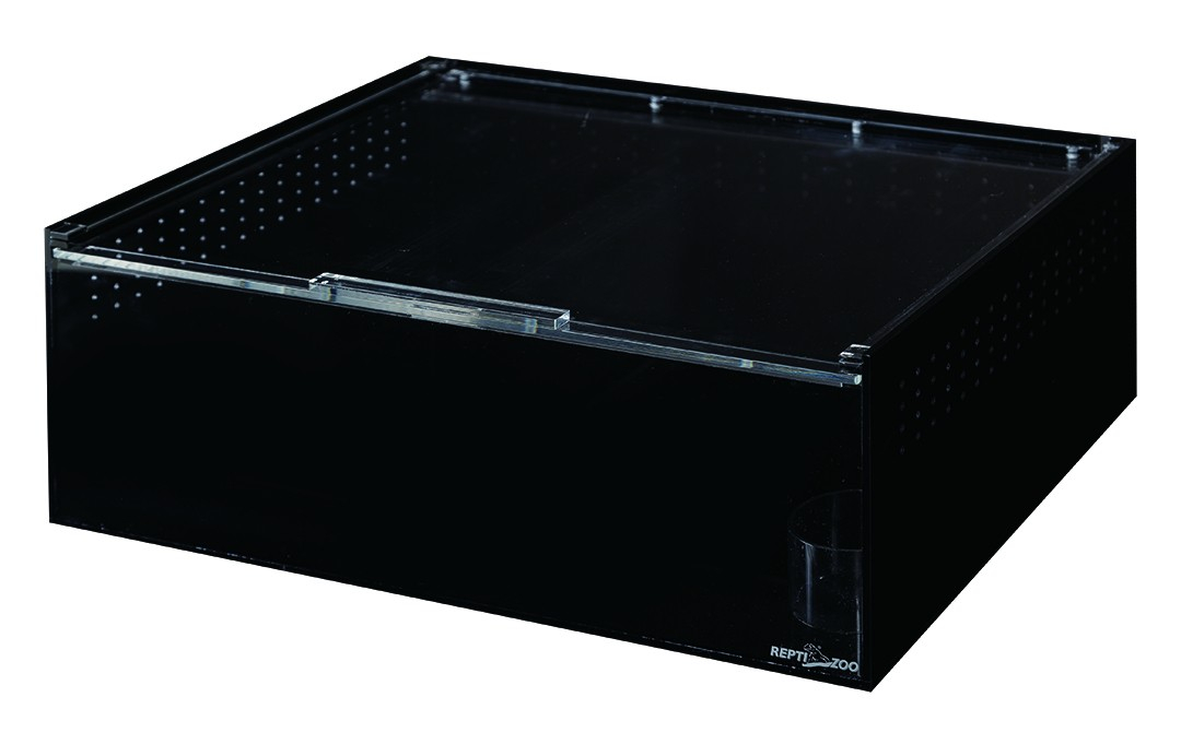 ReptiZoo Acrylic Zuchtterrarium in schwarz - mehrere Größen verfügbar