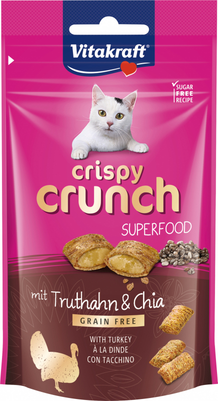 VITAKRAFT Crispy Crunch - Katzensnacks - verschiedene Geschmacksrichtungen erhältlich