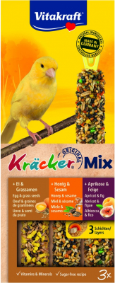 Kräcker Trio-Mix Friandise pour Canaris 