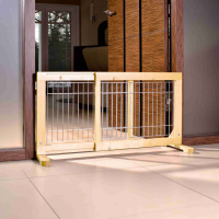 Barrière pour chiens extensible Clôture chien en Ciseaux Protection escalier