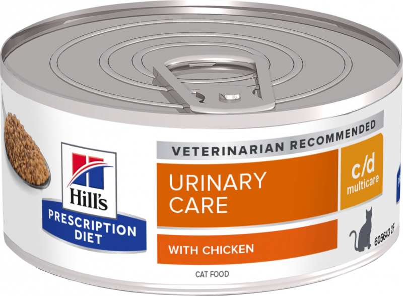 Hill's Prescription Diet c/d Multicare lata de pollo para gato