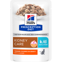 Hill's Prescription Diet k/d Early Stage Pollo sobres para gatos