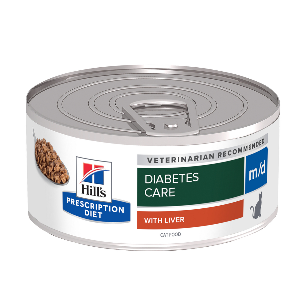 Hill's Prescription Diet m/d Diabetes boite au foie pour chat