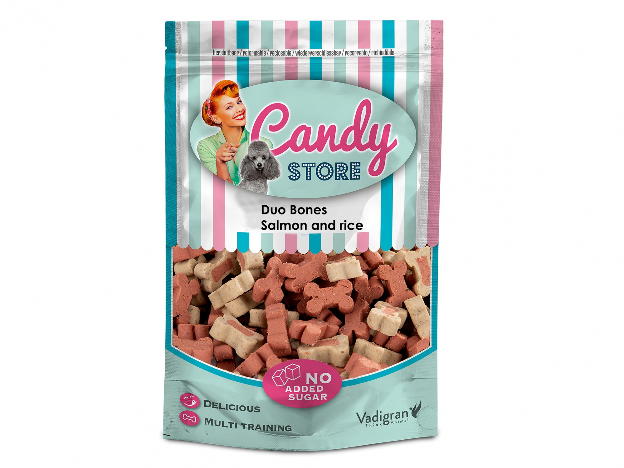 Candy Duo Snack-Mischung für Hunde mit Lachs & Reis
