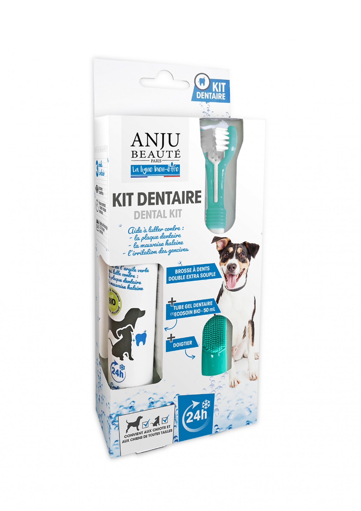 Kit de limpieza dental para perros
