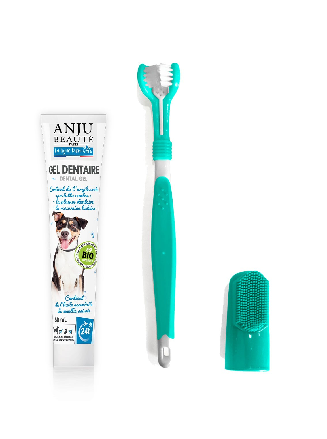 Kit de limpieza dental para perros