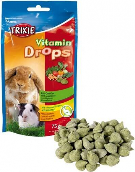 Suplemento vitamínico a base de verduras para roedores