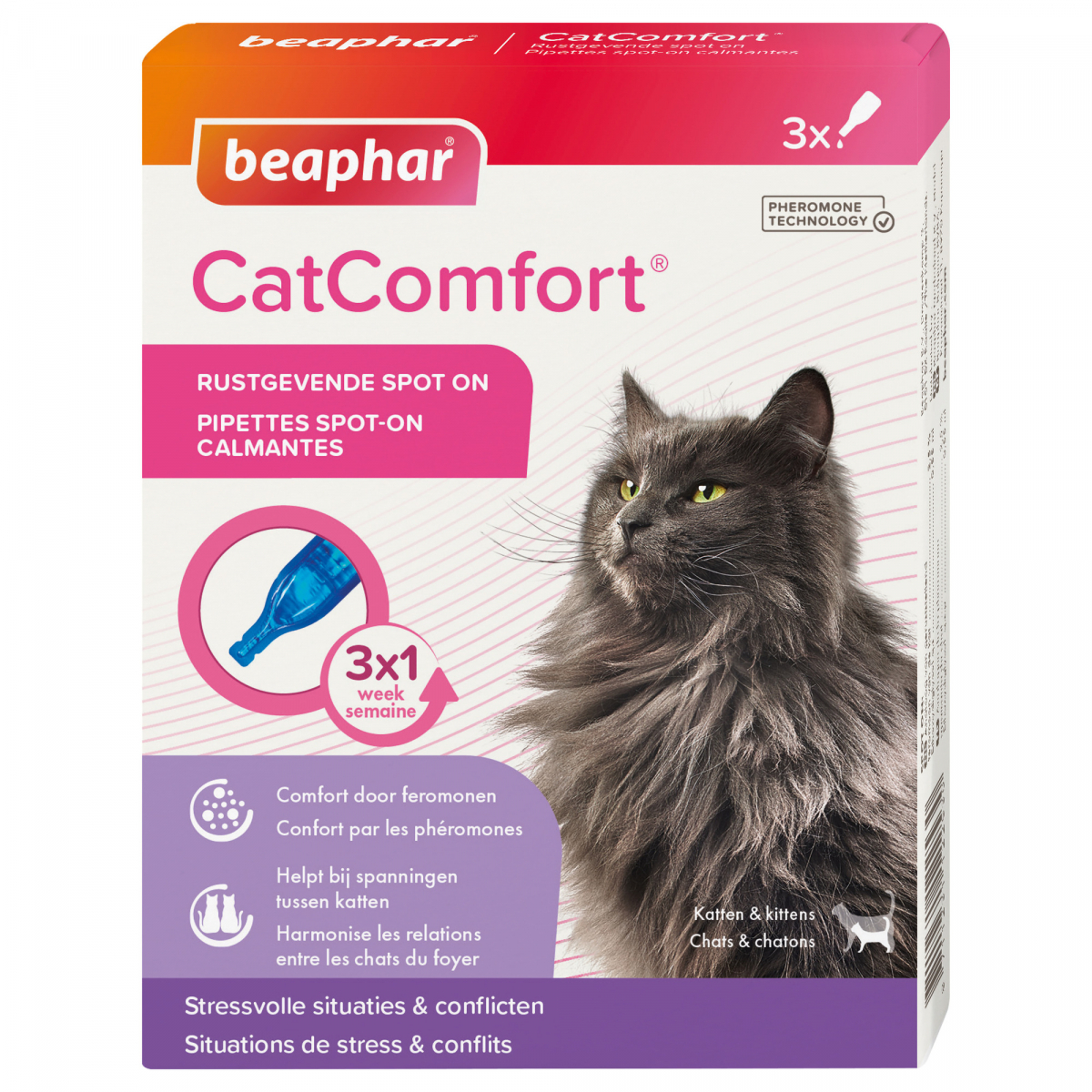 CATCOMFORT®, Pipette calmanti ai feromoni per gatti e gattini