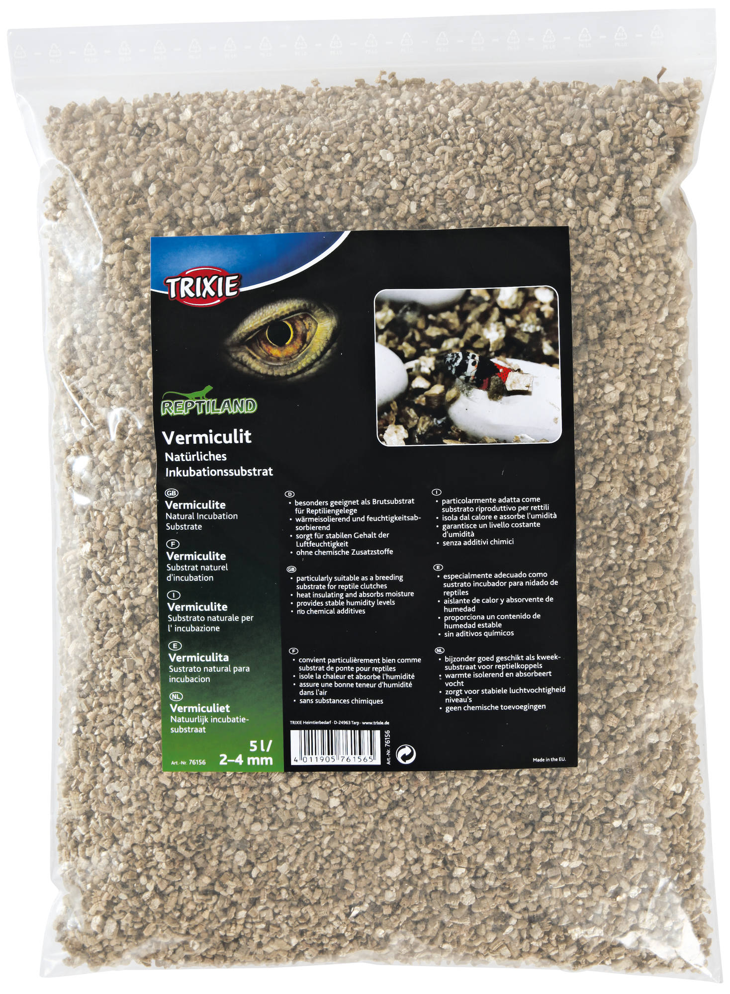 Vermiculite Suolo naturale per rettili in fase riproduttiva