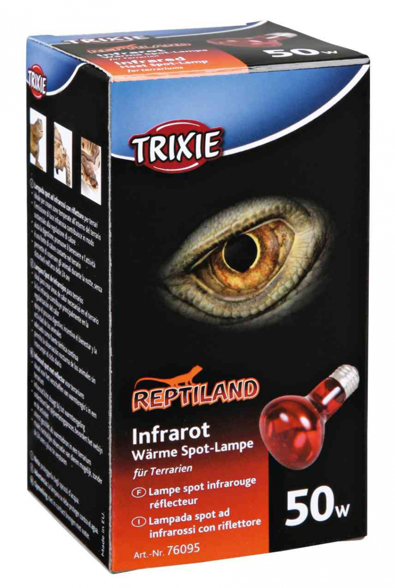 Lampe infrarouge à chaleur Trixie Reptiland