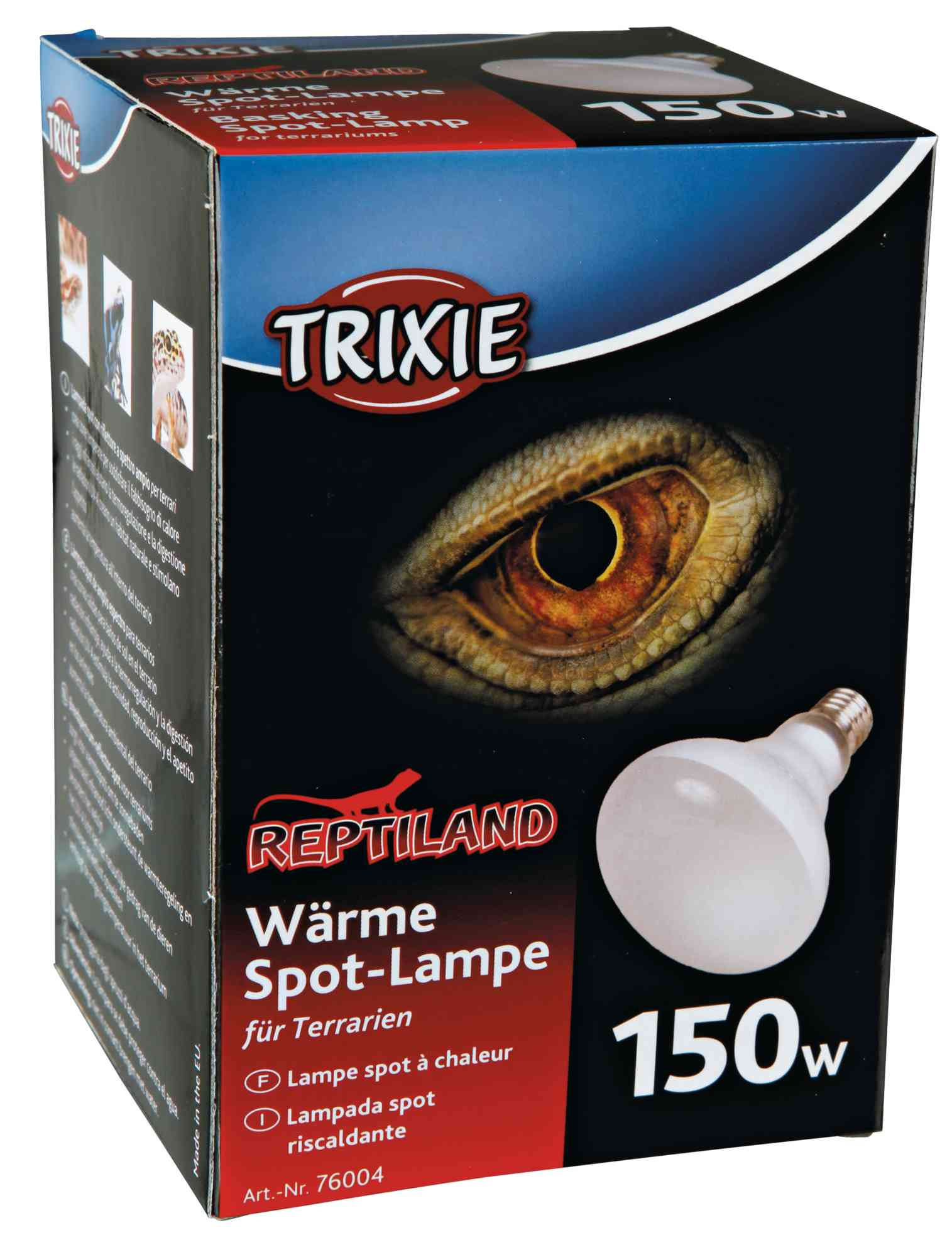Lampâda para terrário - Refletor de calor base E27 Trixie Reptiland Spot