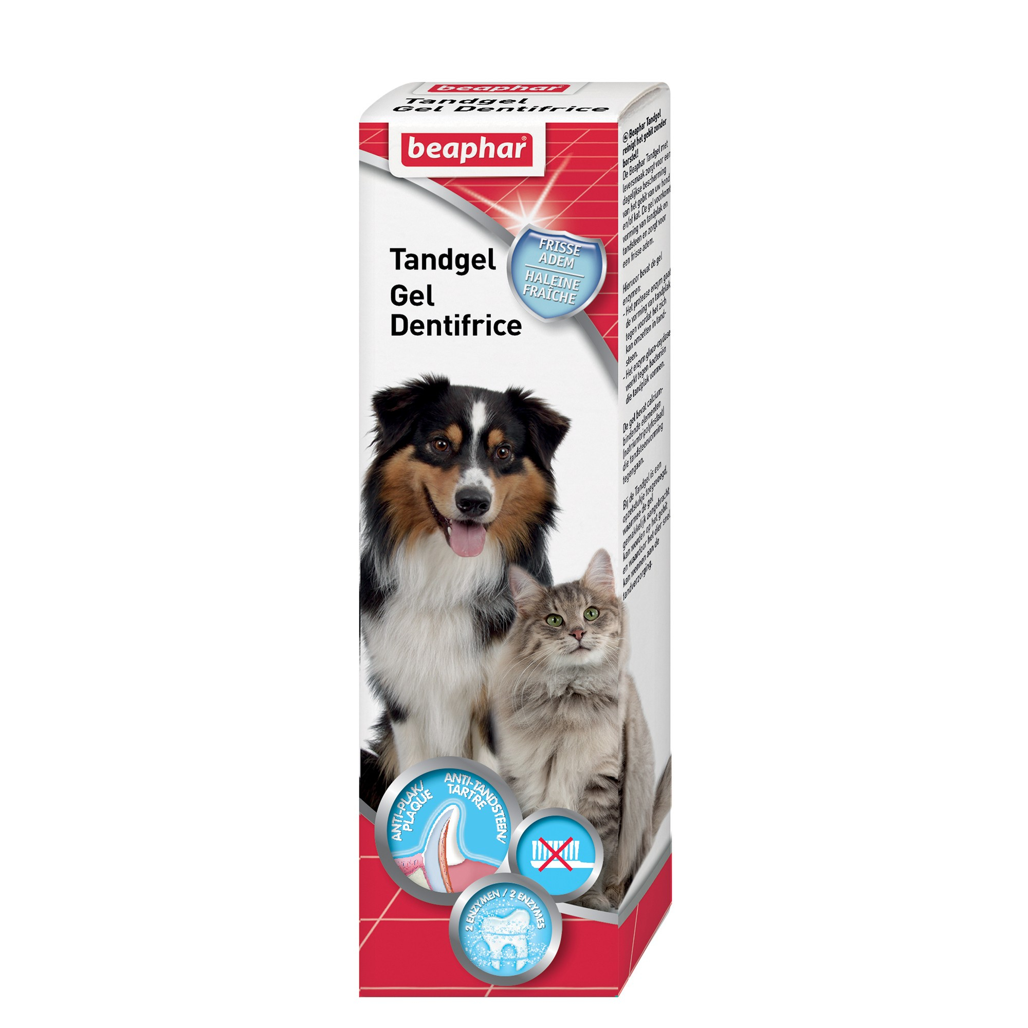 Gel Zahnpasta für Katzen und Hunde