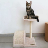 Arbre à chat avec plateforme - 45 cm - Zolia Jimi