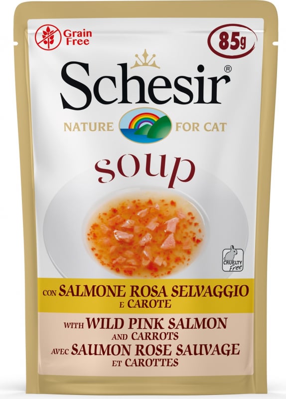 Schésir Délicieuse zuppa senza cereali per gatti