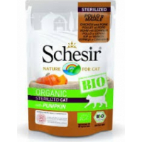 Schesir Bio pâtée bio pour chats adulte et / ou stérilisé, saveurs variées