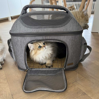Bolso de viaje para gatos Zolia Greys