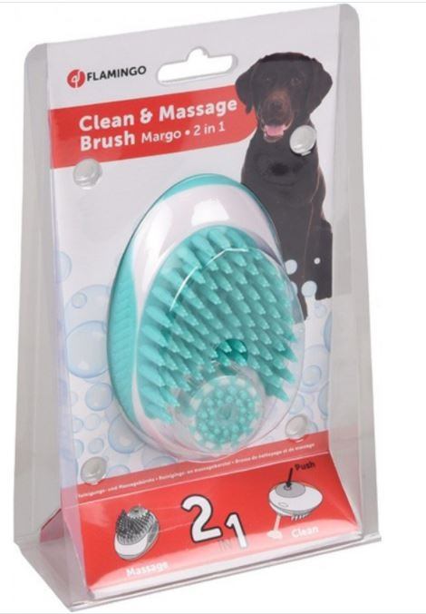 Escova Margo 2 em 1 Limpeza e massagem