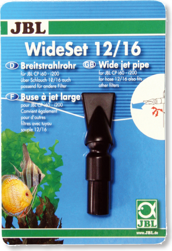 JBL WideSet 12/16, Breitstrahlrohr 12/16mm