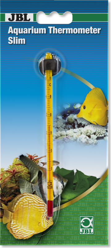 JBL Aquarium Thermomètre Slim +, Termómetro de cristal fino