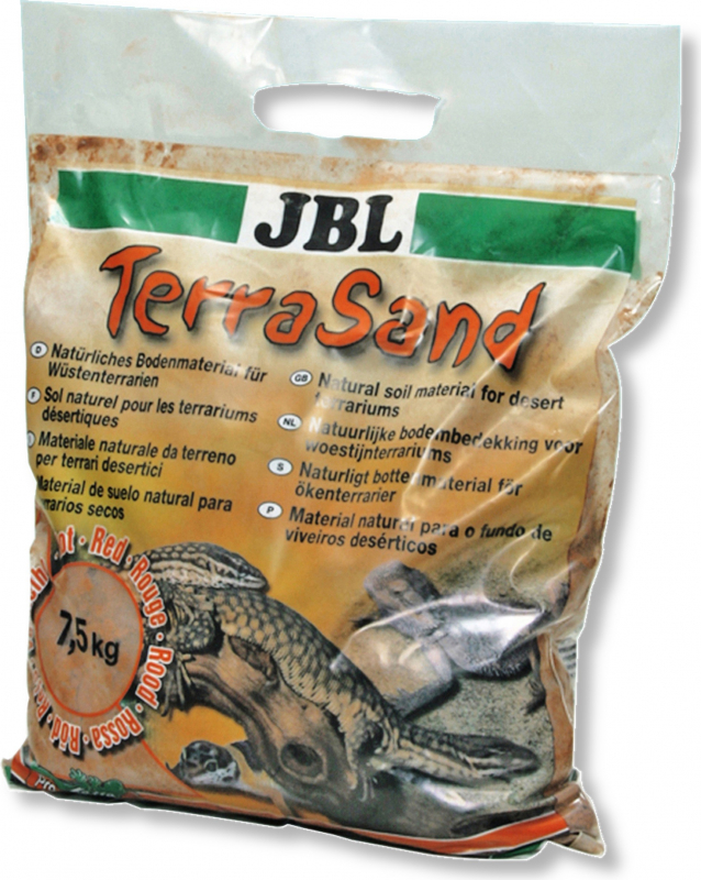 JBL Terra Sand Sustrato natural rojo
