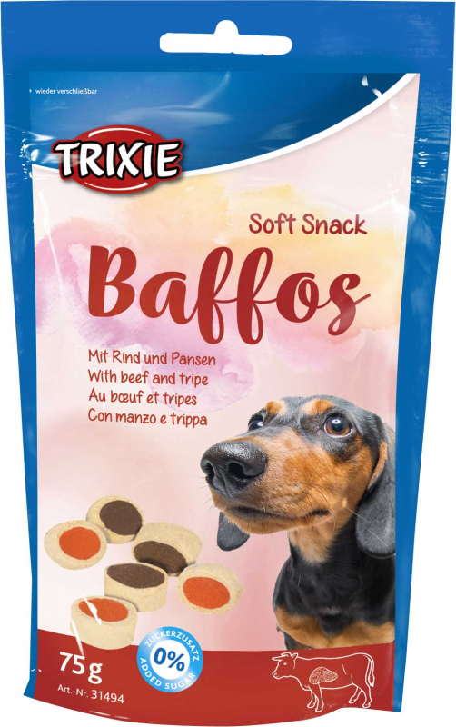 Soft Baffos Snacks para cachorro e cães pequenos