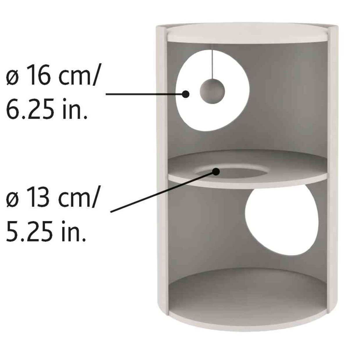 Kleiner 2-in-1 Katzenbaum - 50 cm - Trixie Edoardo