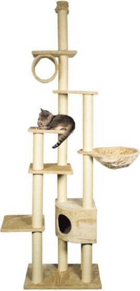Madrid Floor To Ceiling Cat Scratching Post System