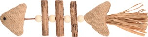 Brinquedo para gatos TOPSY - Peixe em madeira de Matatabi natural