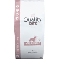 QUALITY SENS Sans Céréales Agneau Light/Sterilised Medium & Large pour chien adulte