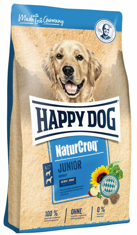 Happy Dog NaturCroq Junior para cão jovem