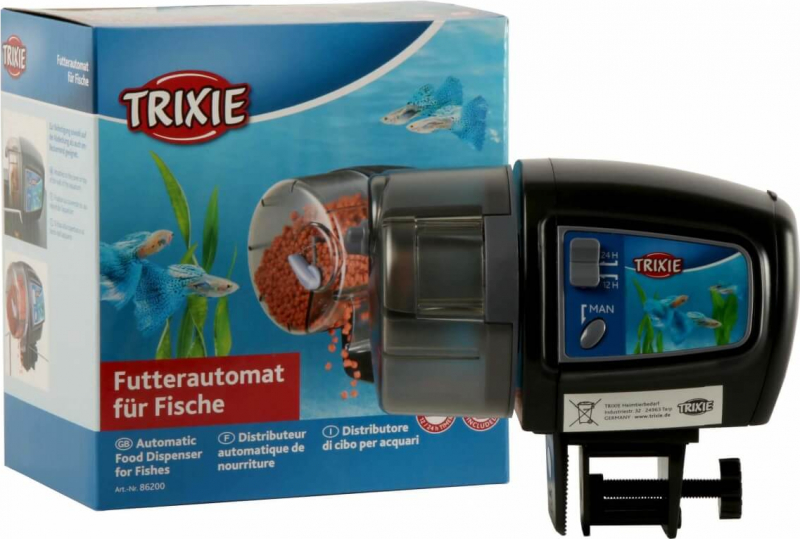 Distributeur automatique de nourriture pour poissons Trixie