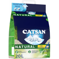 Litière agglomérante CATSAN Natural 8L
