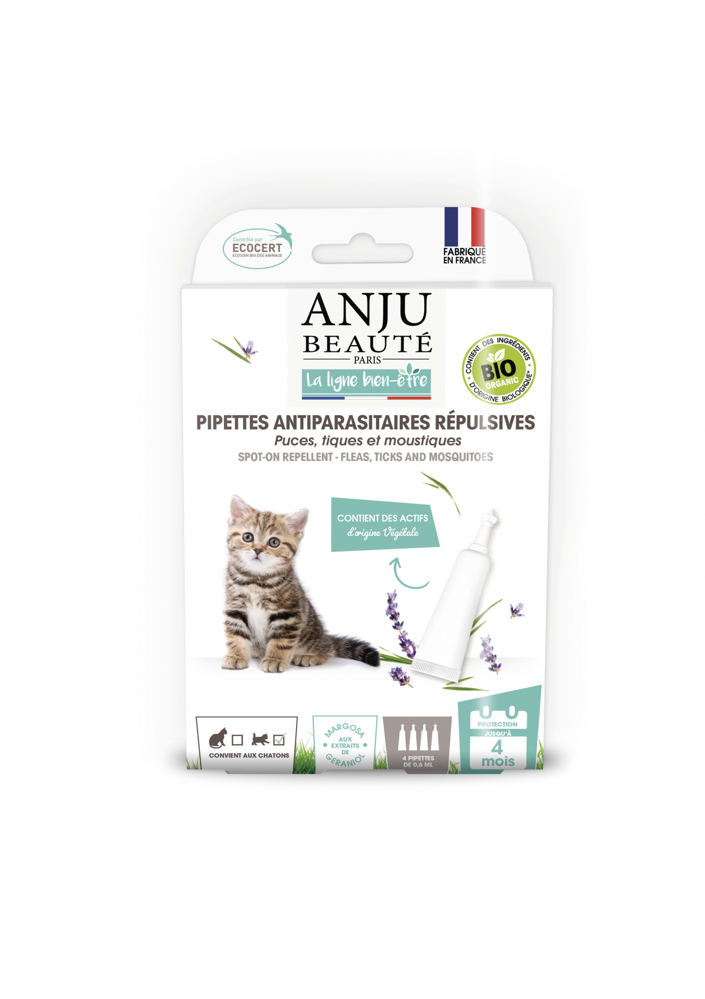 Pipette Insectifuge x4 Chaton Ecosoin Bio