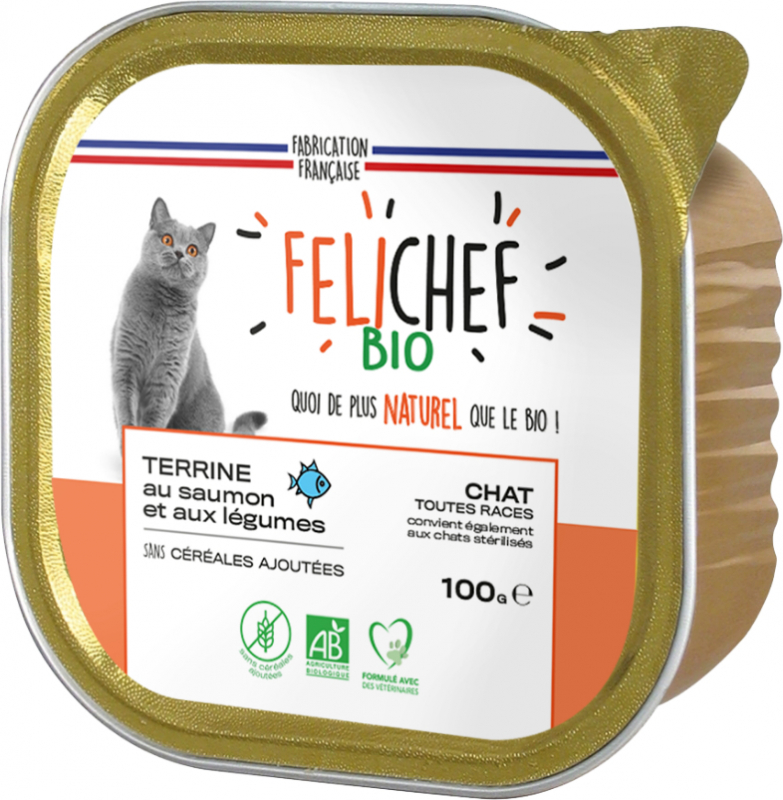  
FELICHEF BIO Bandejas para gato - 3 sabores disponíveis
