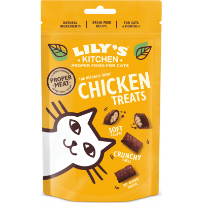 LILY'S KITCHEN - Snacks de frango para gato - 60g
