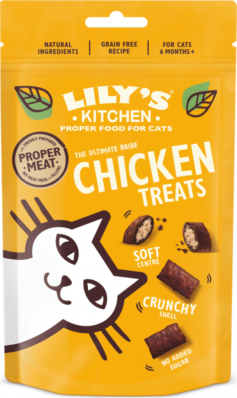 LILY'S KITCHEN Friandises au poulet pour Chat - 60g