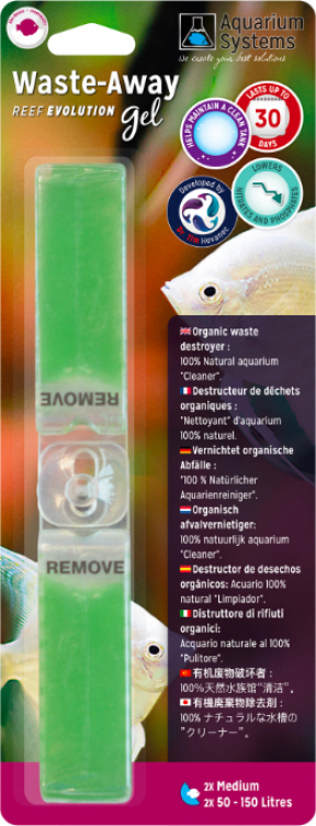 Gel Waste-Away - Nettoyant d’aquarium d'eau douce