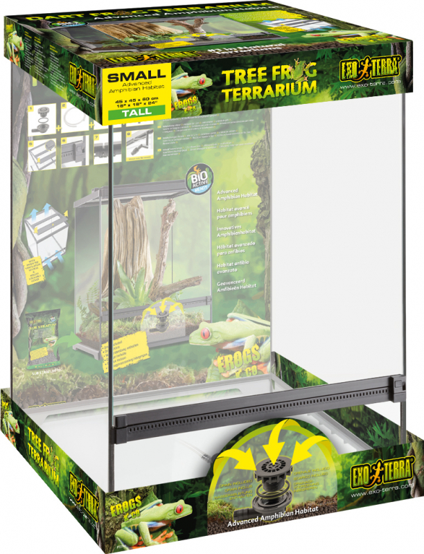 Terrarium pour grenouilles Exo Terra Frog - 2 tailles disponibles