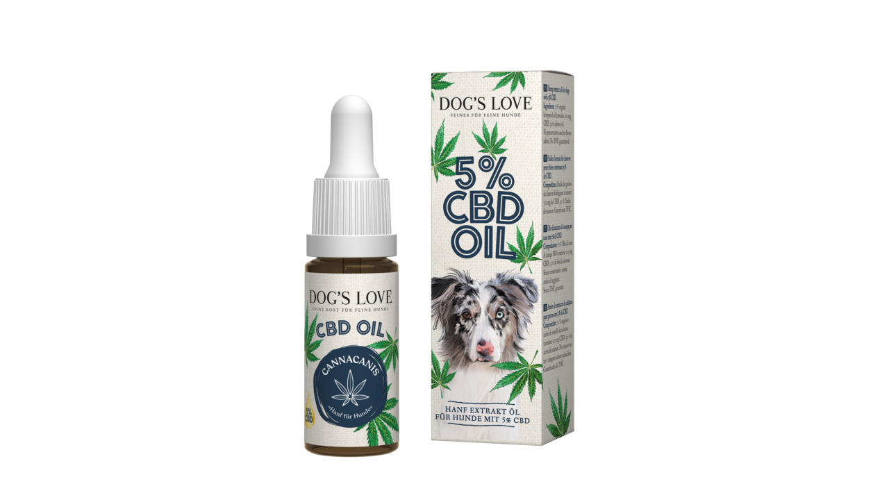 DOG'S LOVE CBD oil 5% 10ml